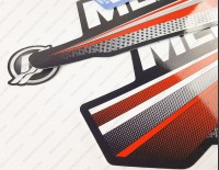 Mercury 6HP Two Stroke New Model Outboard Decal Kit